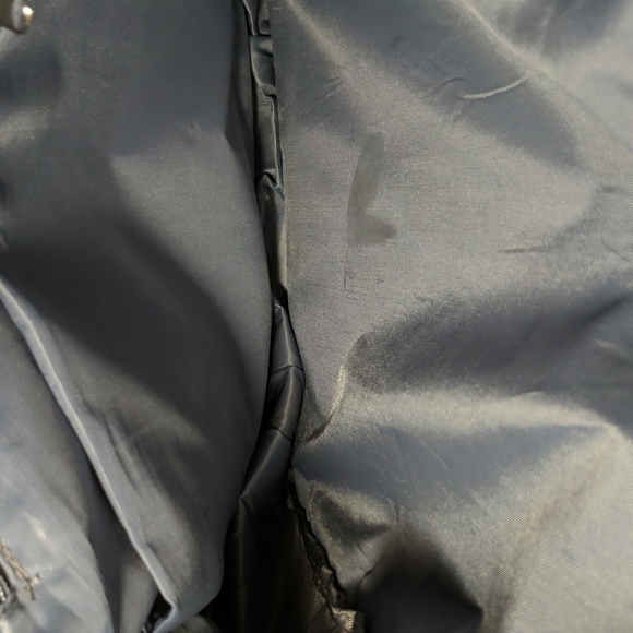 wenjie Grey Textured with Tan Buckles and Accents Backpack - Picture 5 of 7